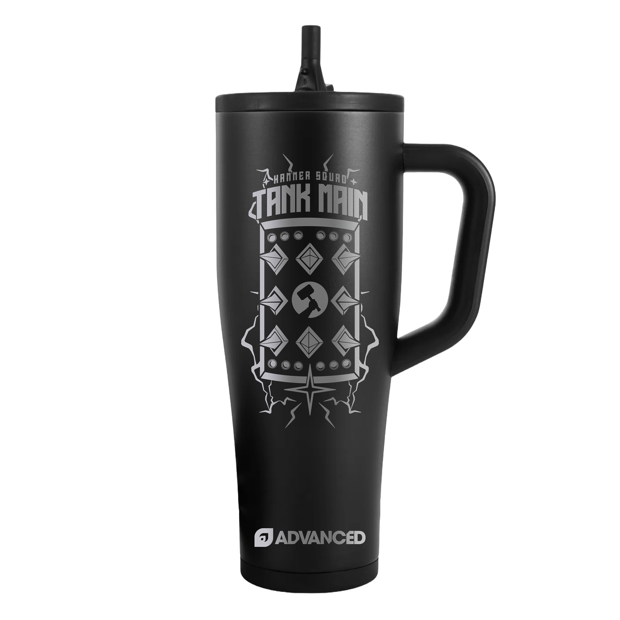 Tank Main 40oz Legend Series Ice Shaker - Black