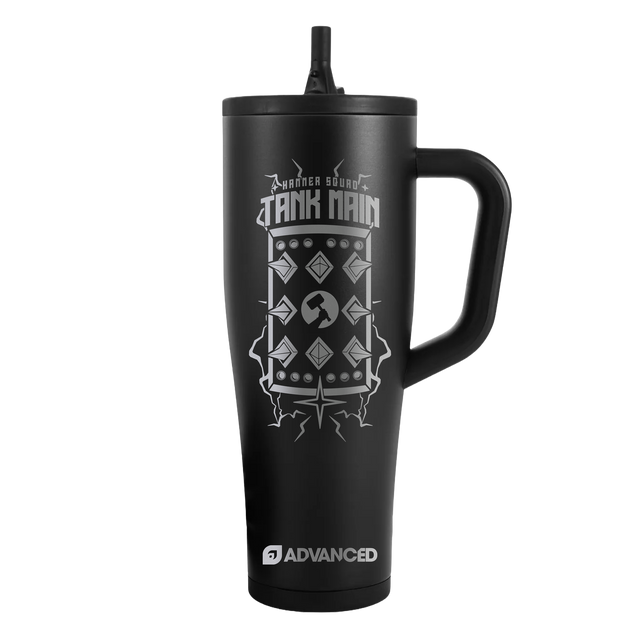 Towelliee Tank Main Custom 40oz Legend Series Ice Shaker - Black