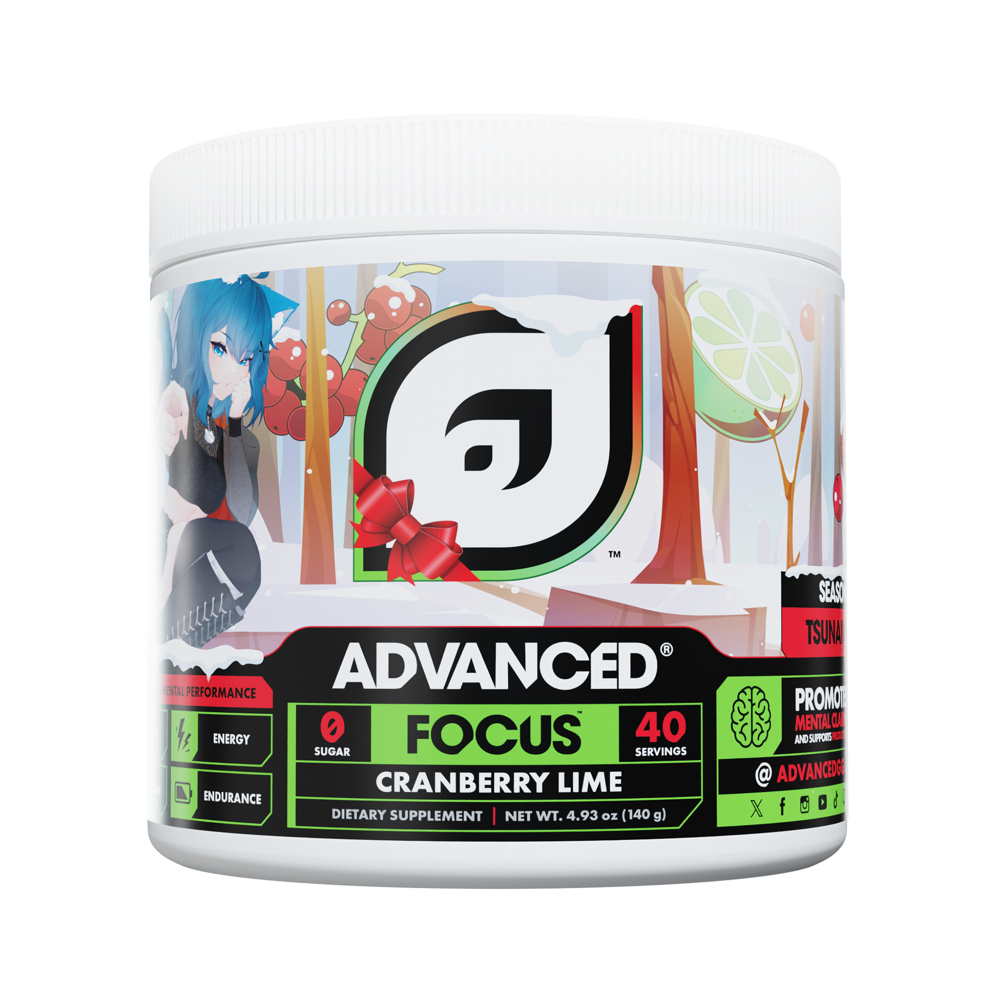 Tsunamicat's Cranberry Lime