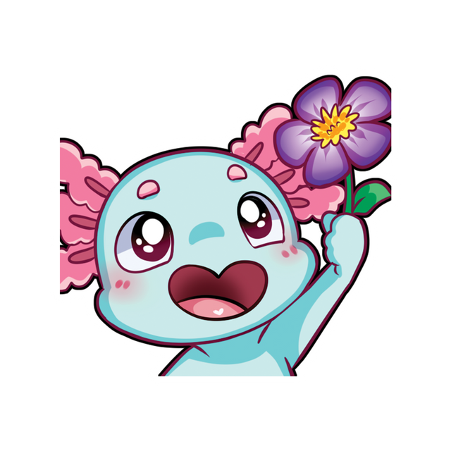 Shellieface Flower Sticker