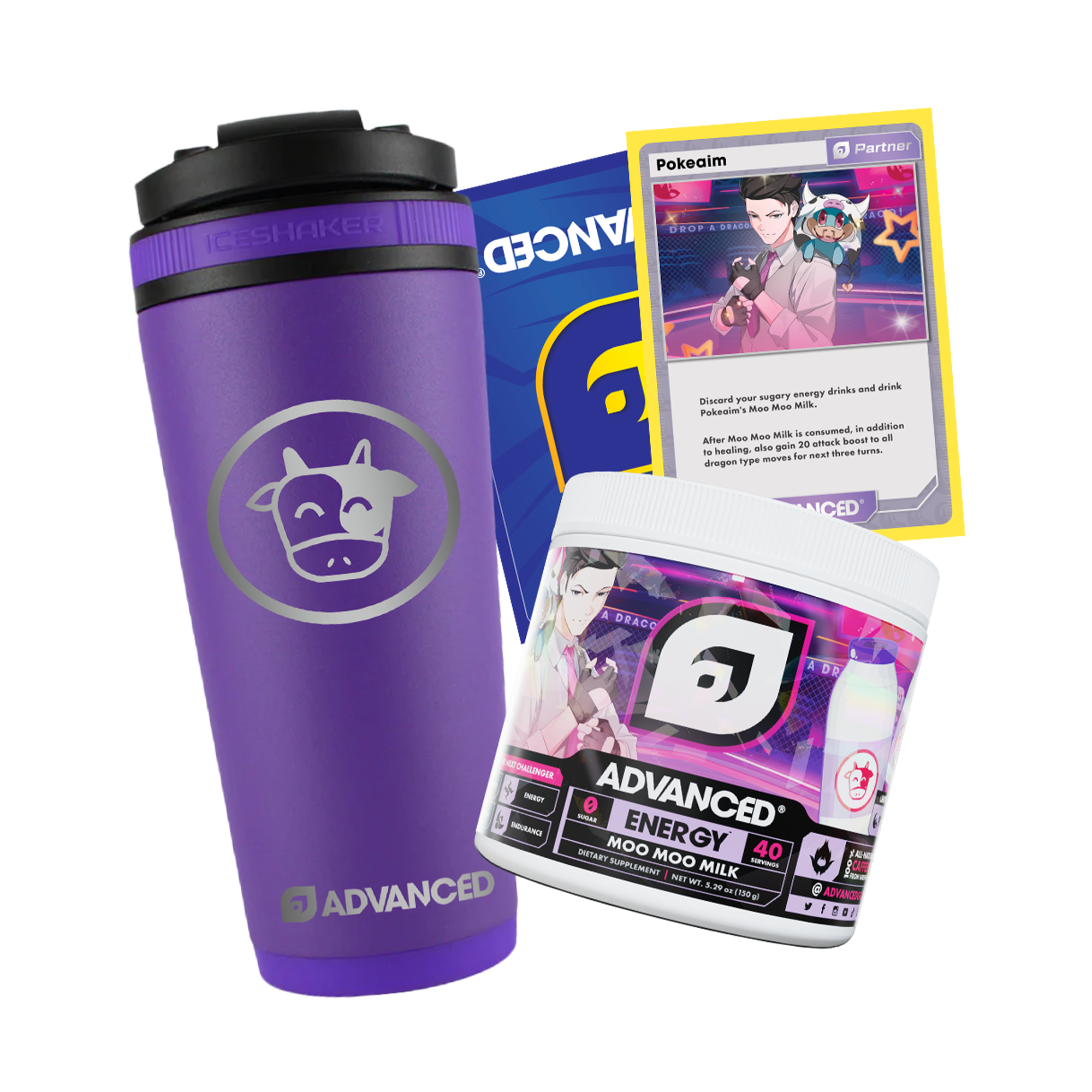 Pokeaim's Moo Moo Elite Bundle - Purple