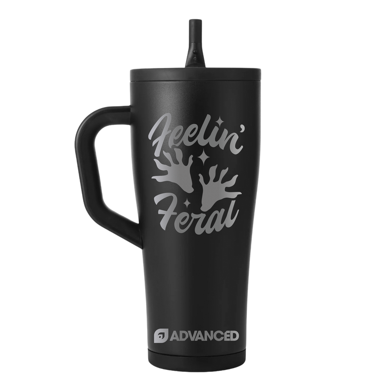 Feelin' Feral Custom 32oz Legend Series Ice Shaker - Black