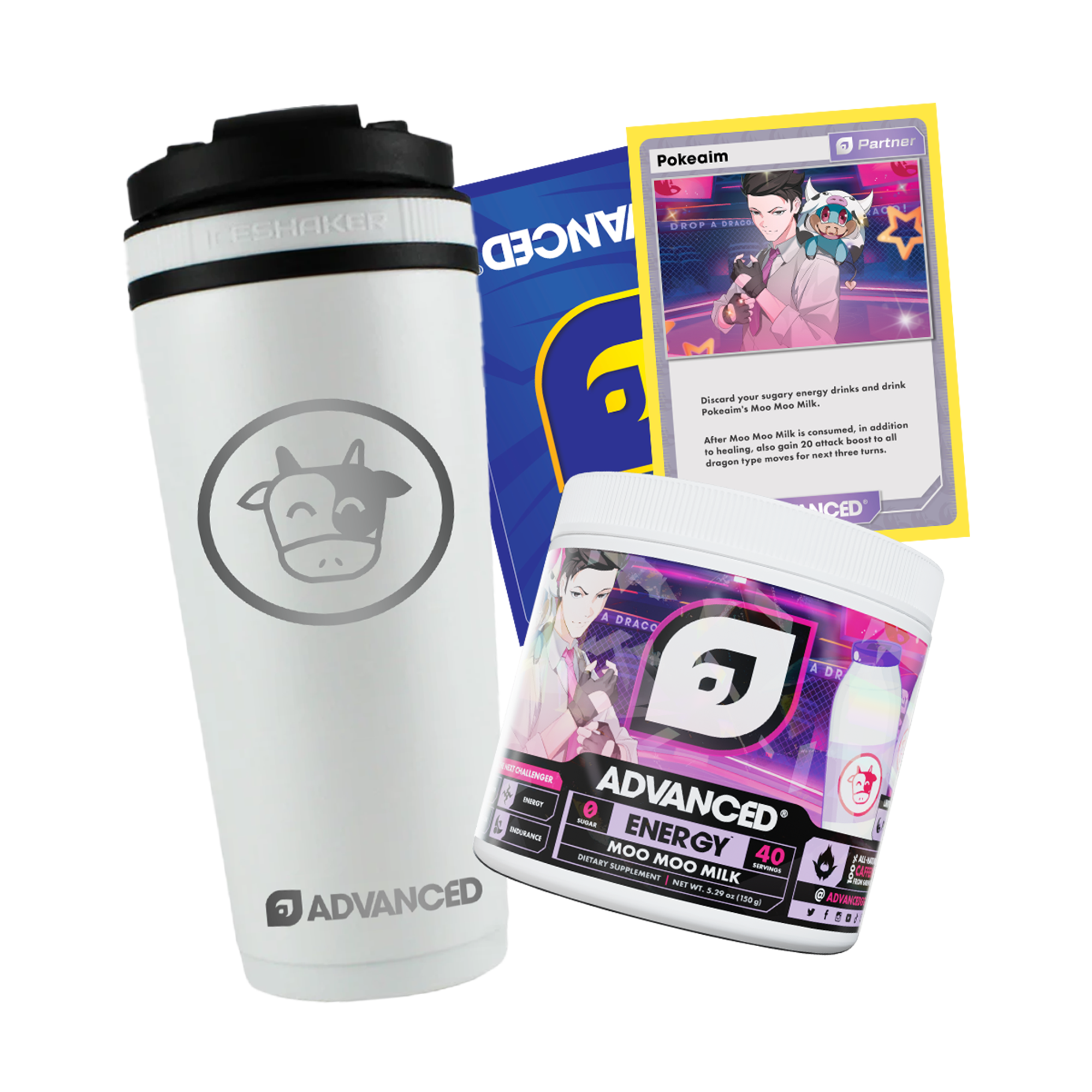 Pokeaim's Moo Moo Elite Bundle - White