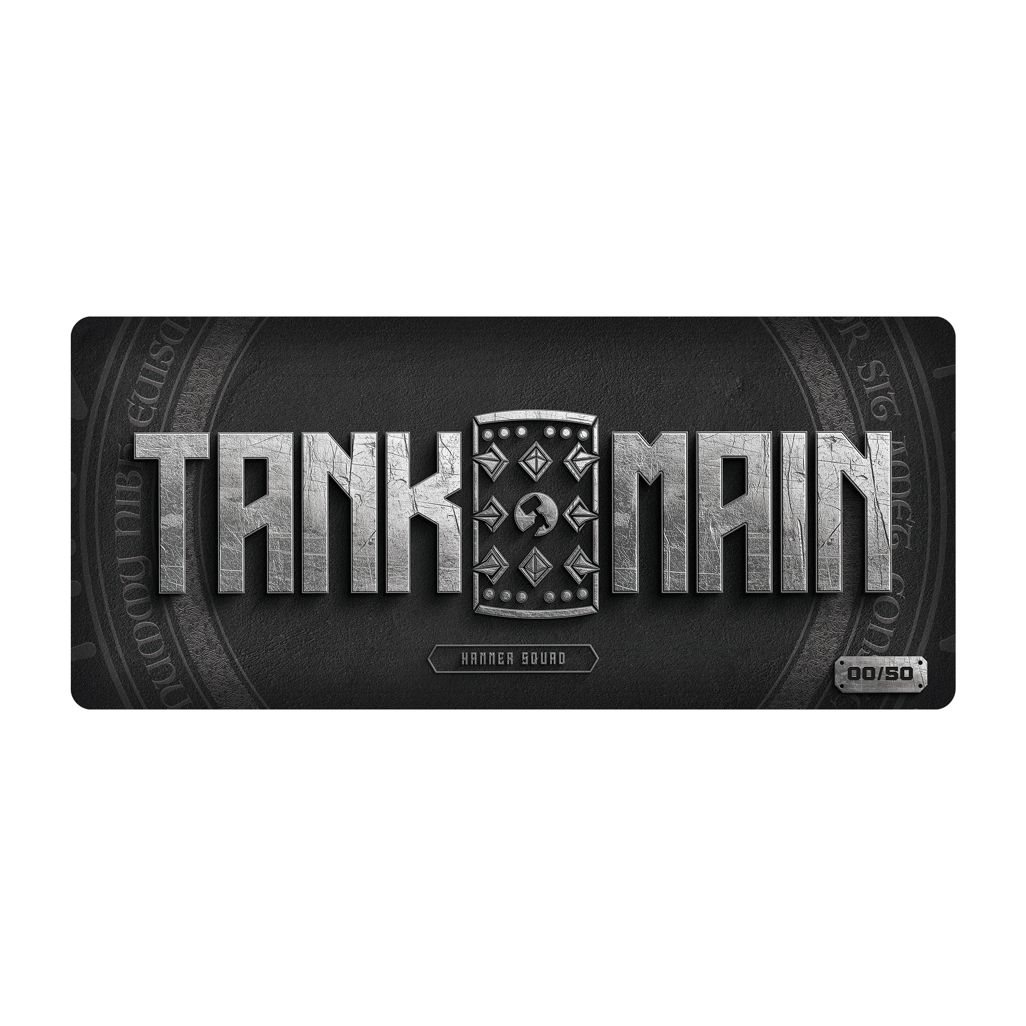 Tank Main XXL Deskmat - Serialized