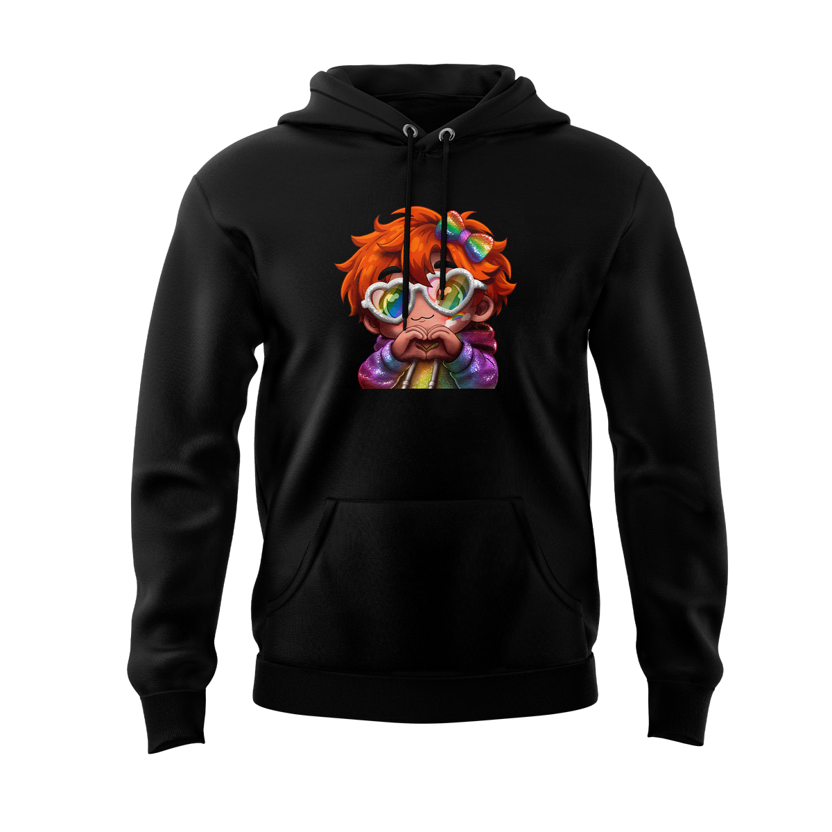 Voosh Black Hoodie