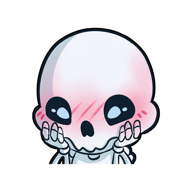 Shellieface Blush Sticker