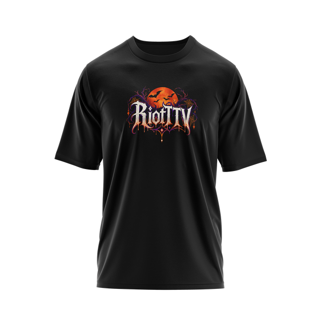 Riot Halloween Limited Edition Black T-shirt