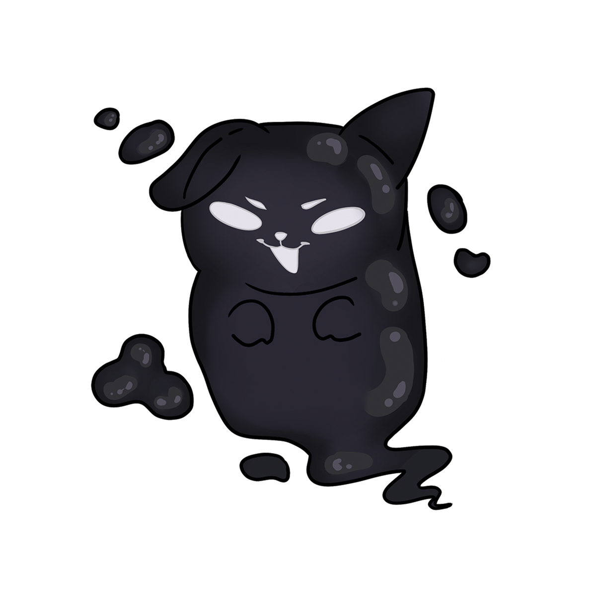 VioletGrimore Halloween Ghost Sticker