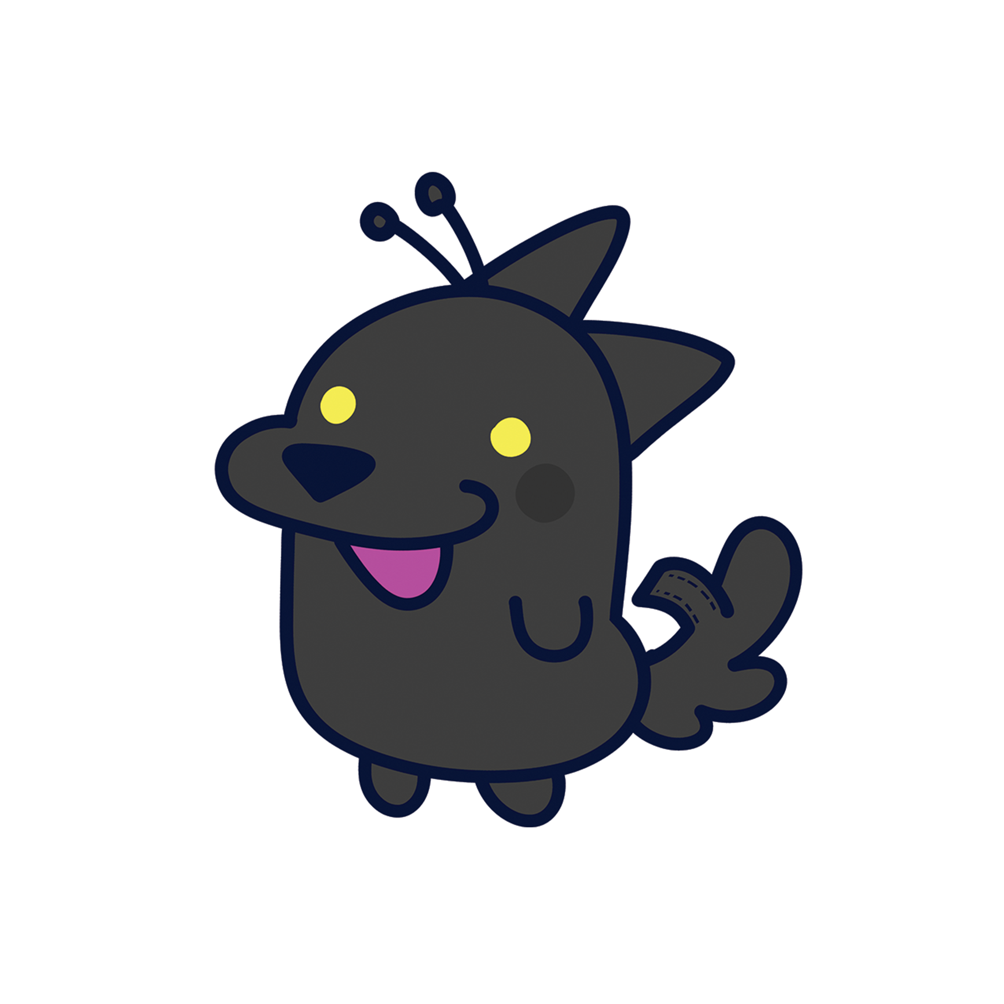 Orcatsukii Dog Sticker