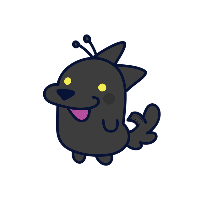 Orcatsukii Dog Sticker