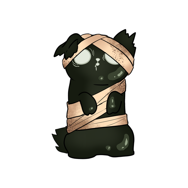 VioletGrimore Halloween Zombie Sticker