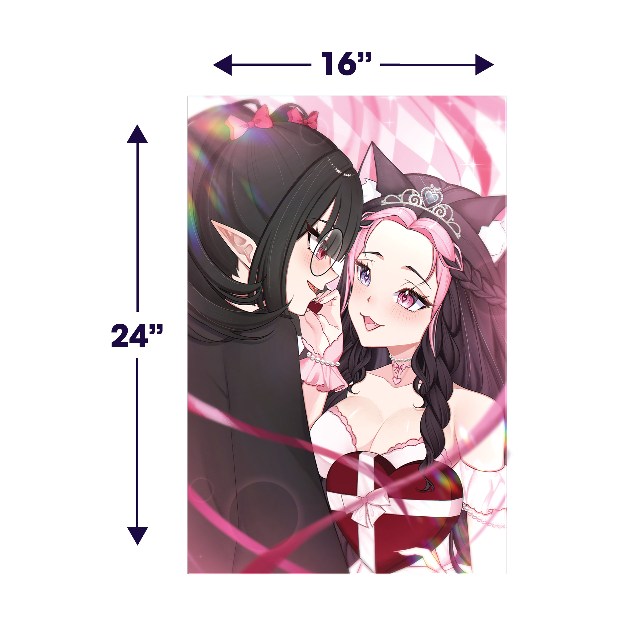 Acrylic Wall Art - Strawb and Rev