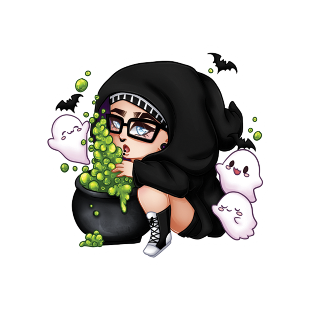 Riot Halloween Witch's Potion Sticker