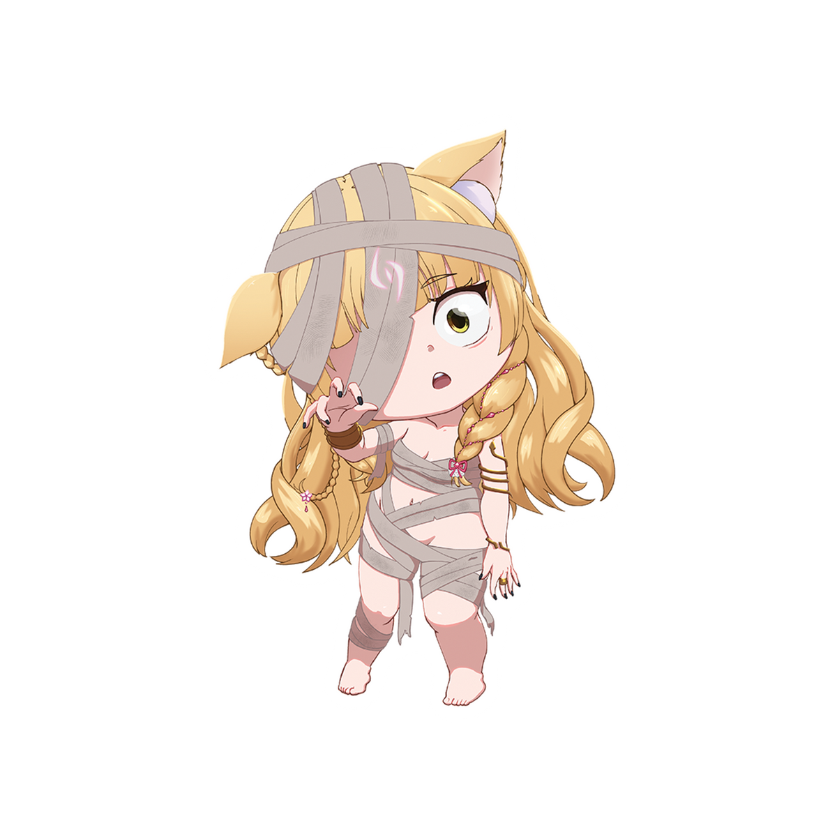 Lannah's Halloween Mummy Sticker