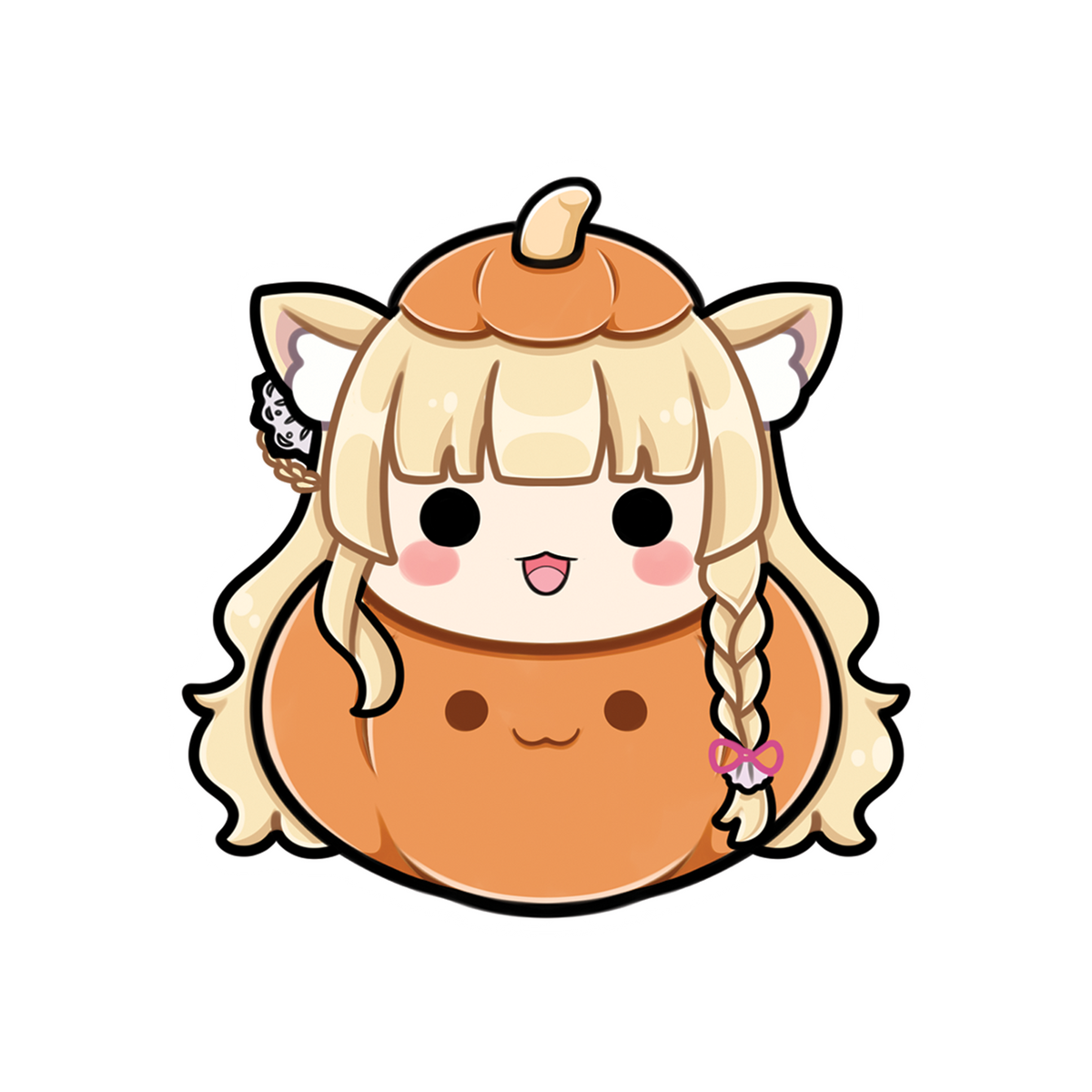 Lannah's Halloween Pumpkin Sticker