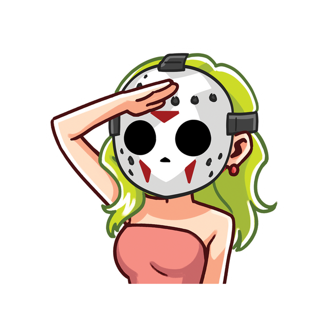JOJOsaysbreee Jason Halloween Sticker