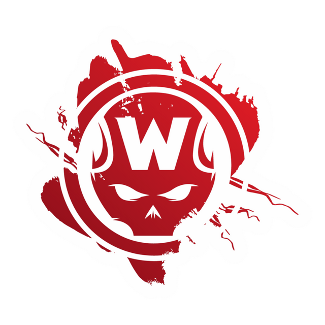 Widdz's Red Logo Sticker