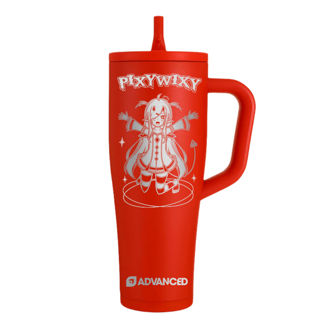 Pixy Wixy Custom 40oz Legend Series Ice Shaker - Red