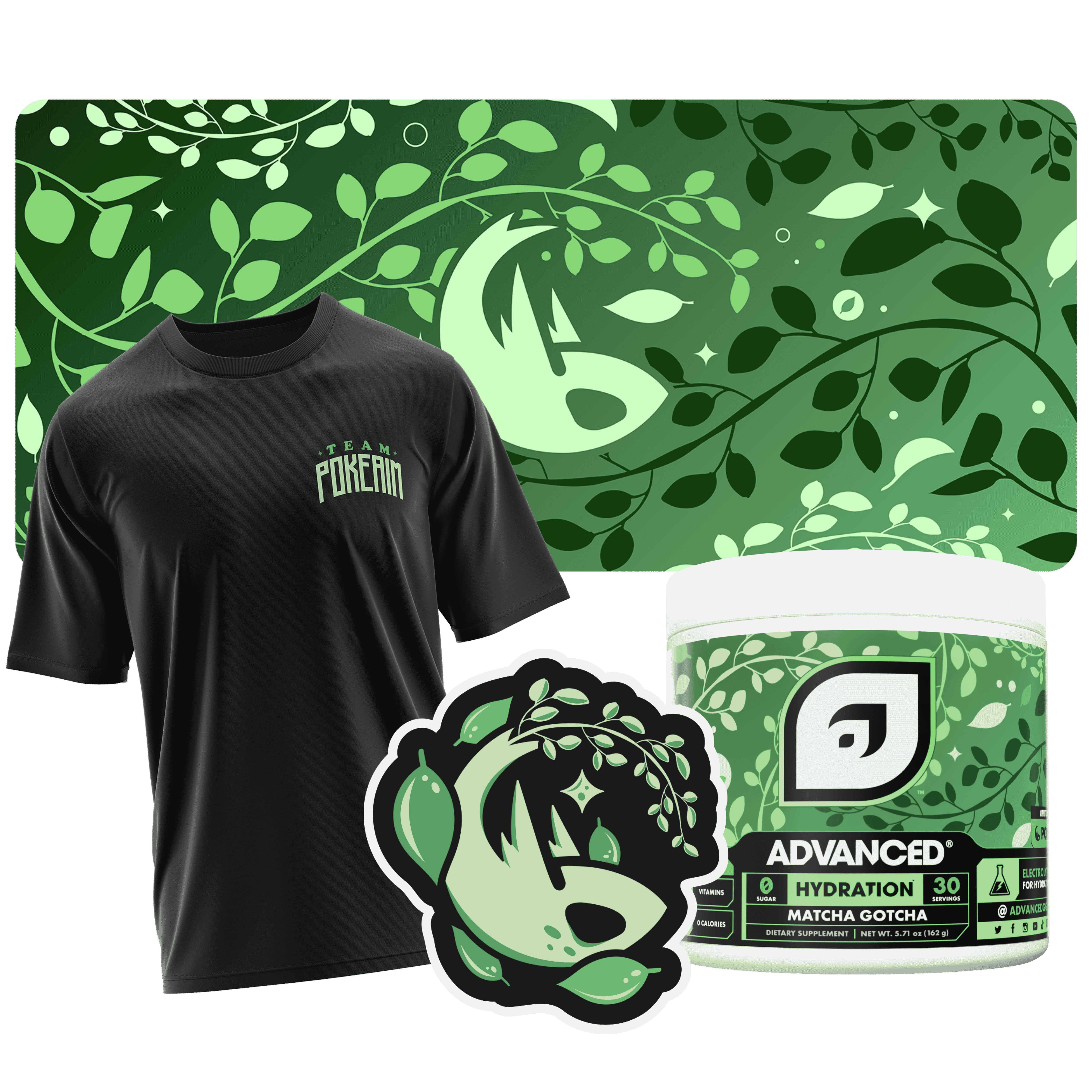 POKEAIM GRASS TEAM BUNDLE