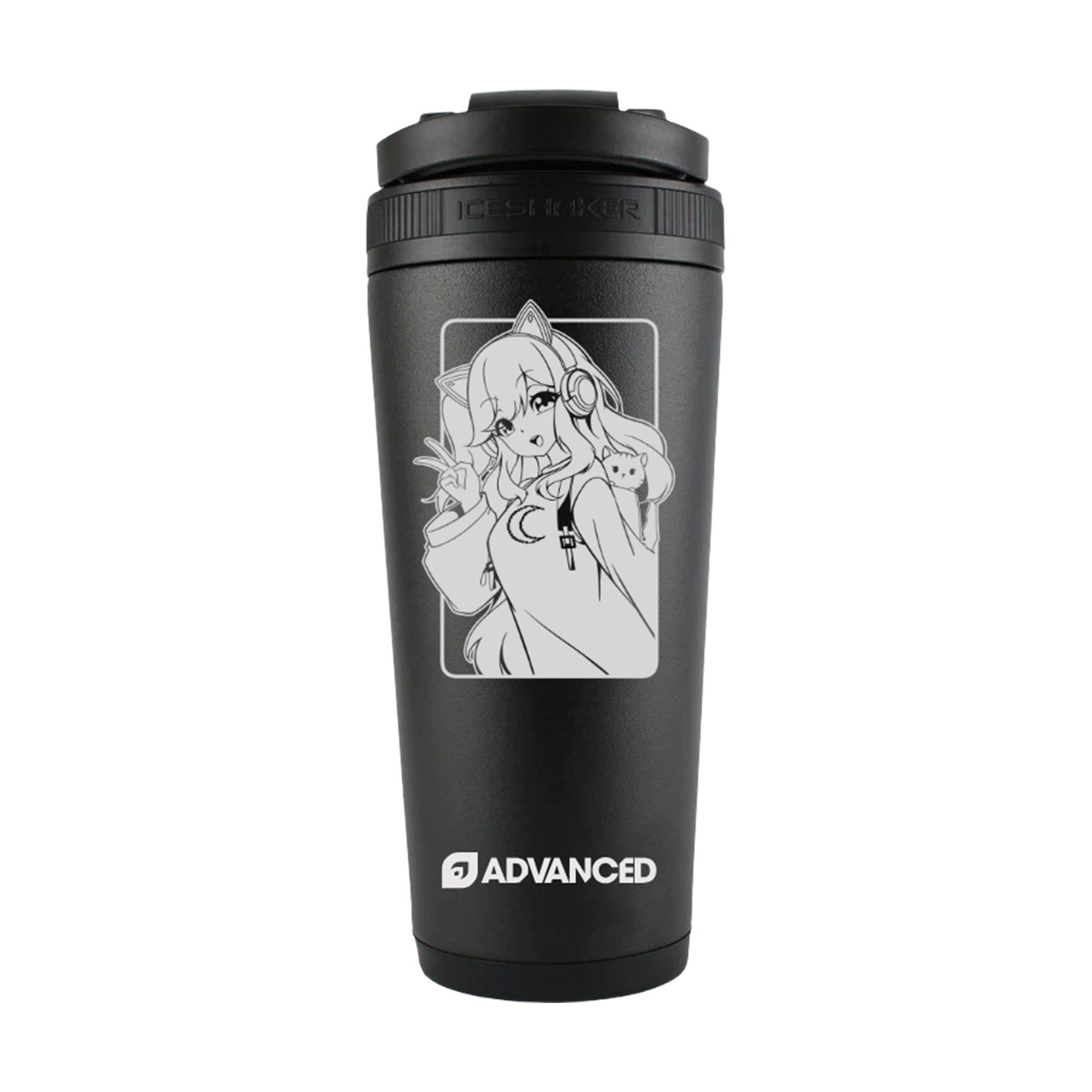 Honeydoo Custom 26oz Ice Shaker - Black