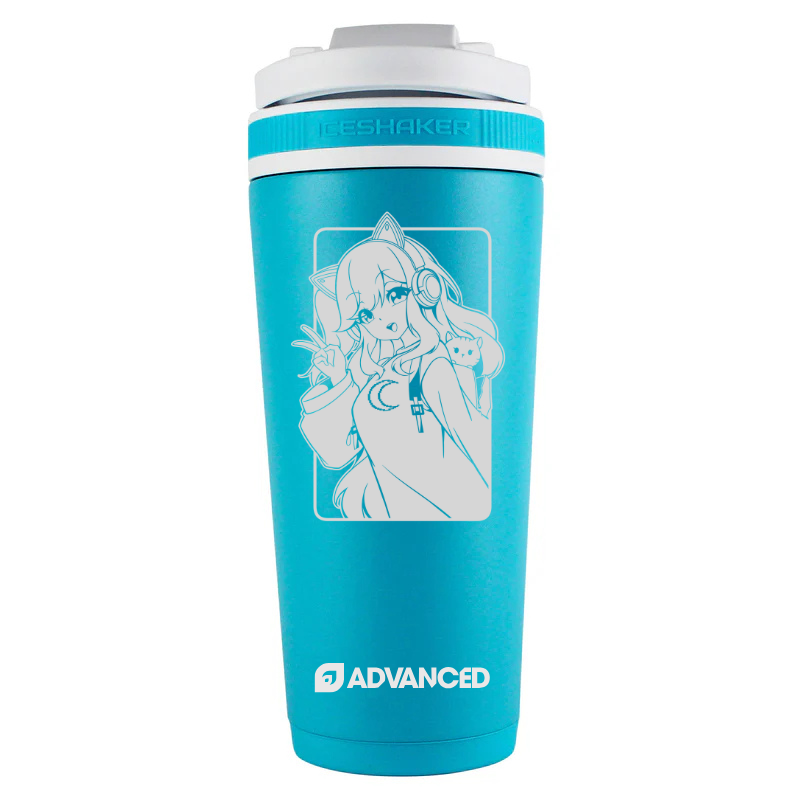 Honeydoo Custom 26oz Ice Shaker - Caribbean Blue