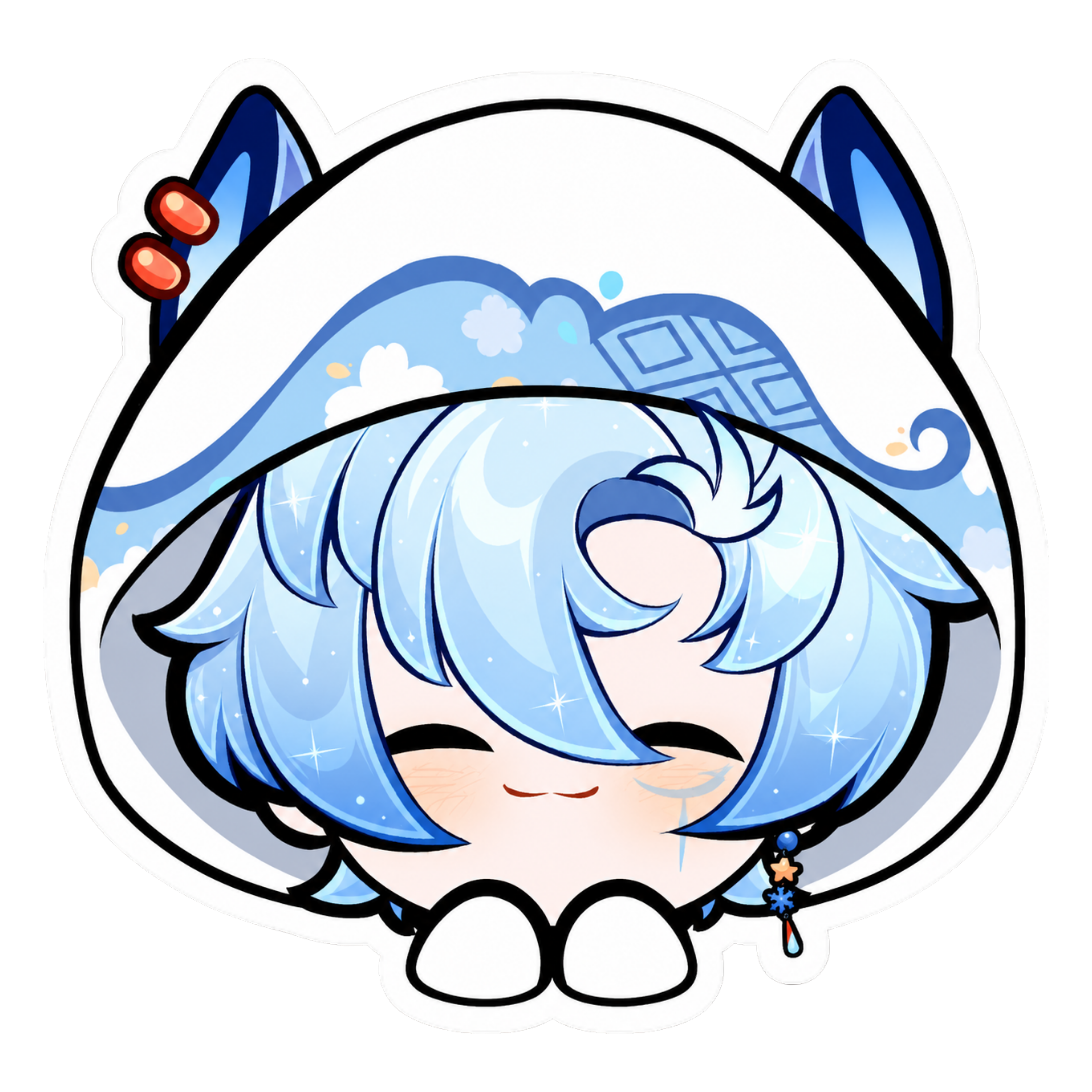 Brave Sticker