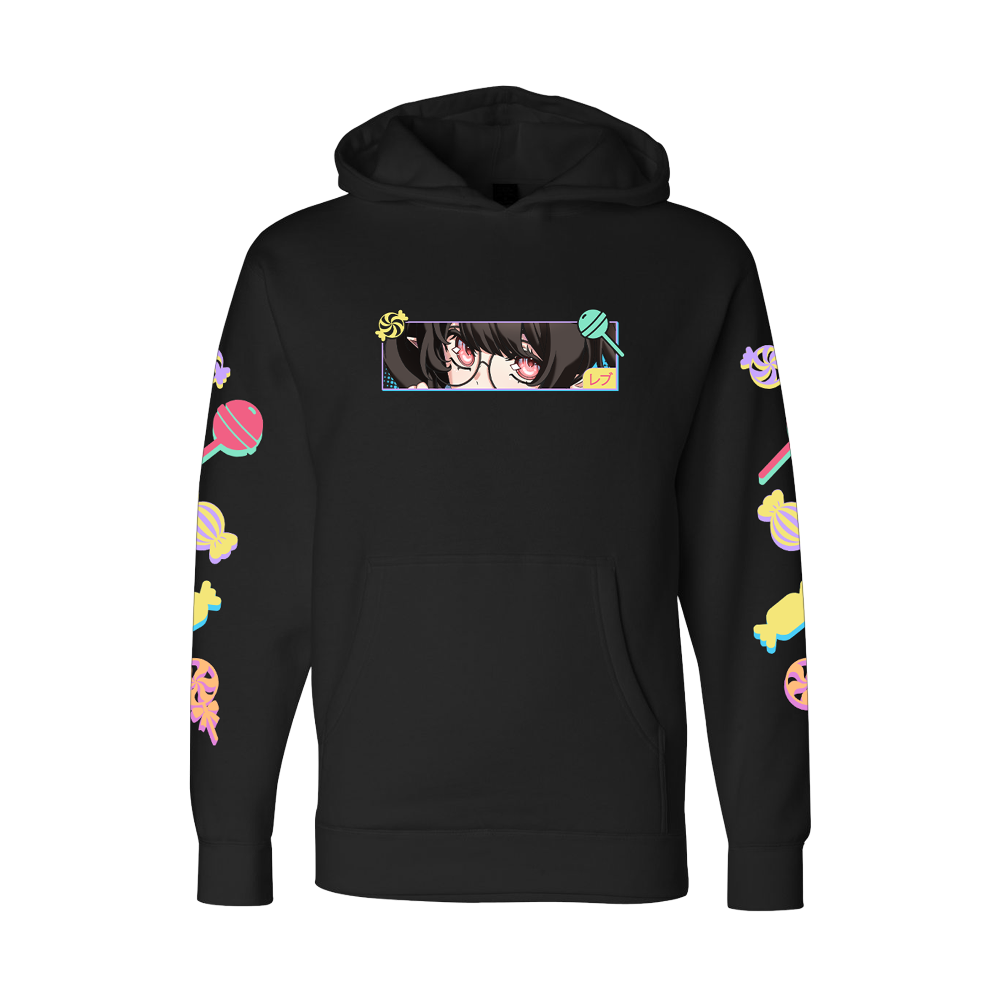 Rev's Candy Crush Hoodie - Rainbow