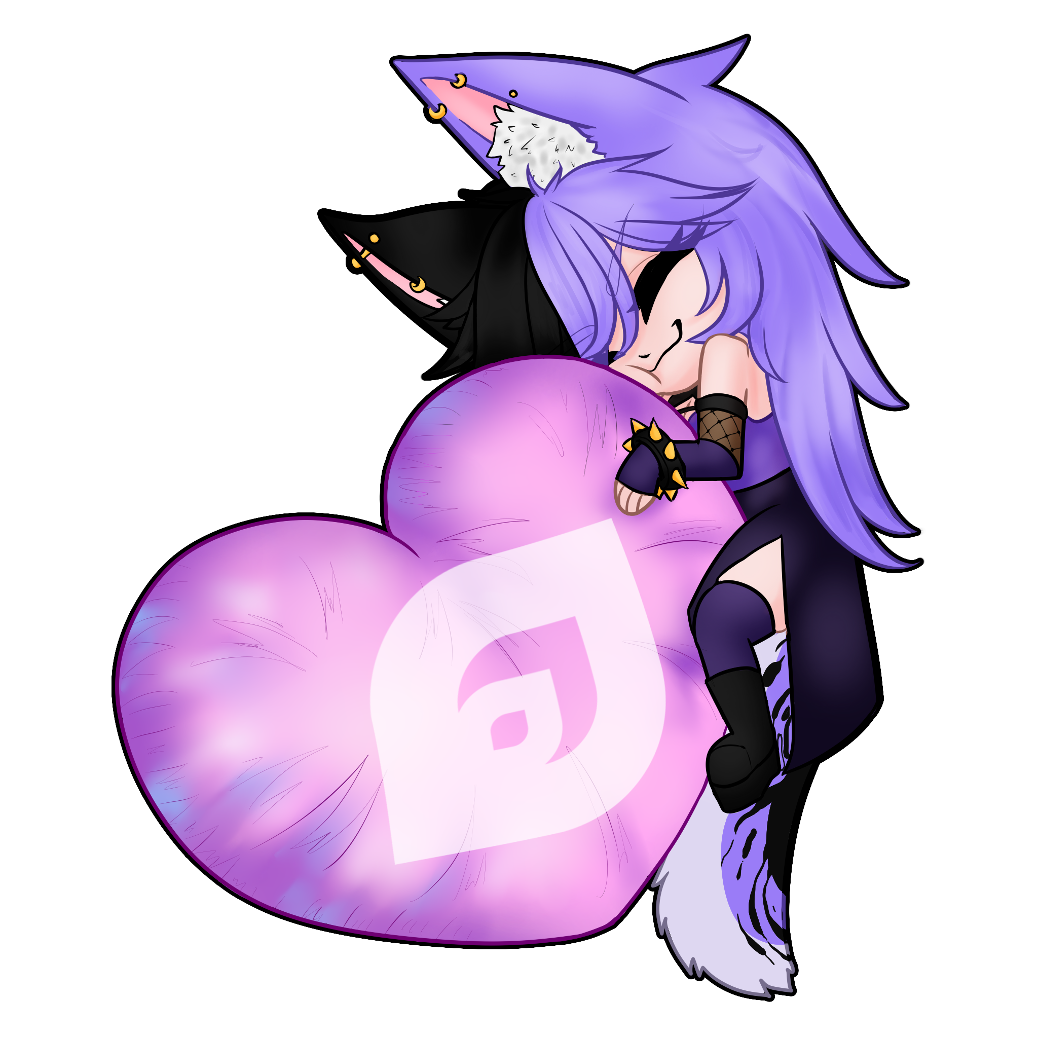 Violet's Valentine's Sticker