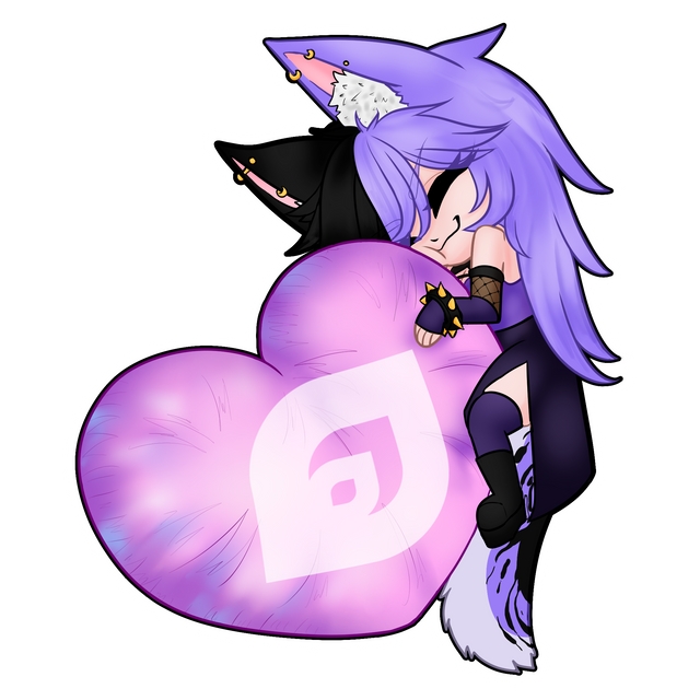 Violet's Valentine's Sticker