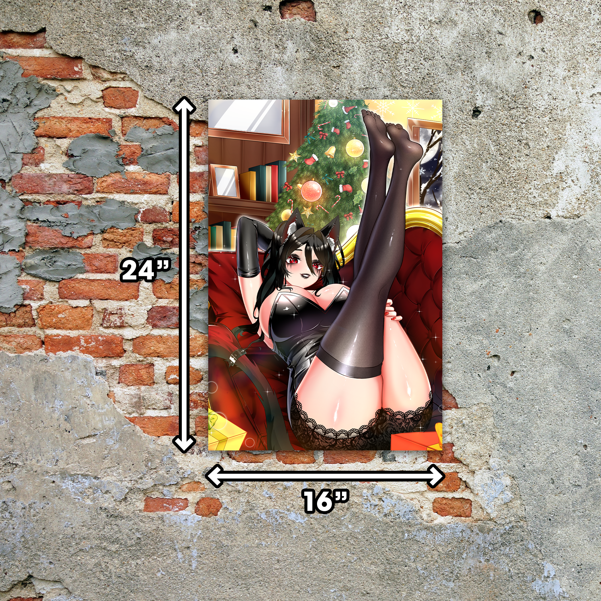 Vampykinz's Christmas Plexi Wall Art