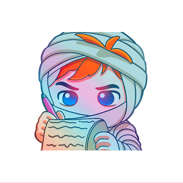 Voosh Mummy Sticker