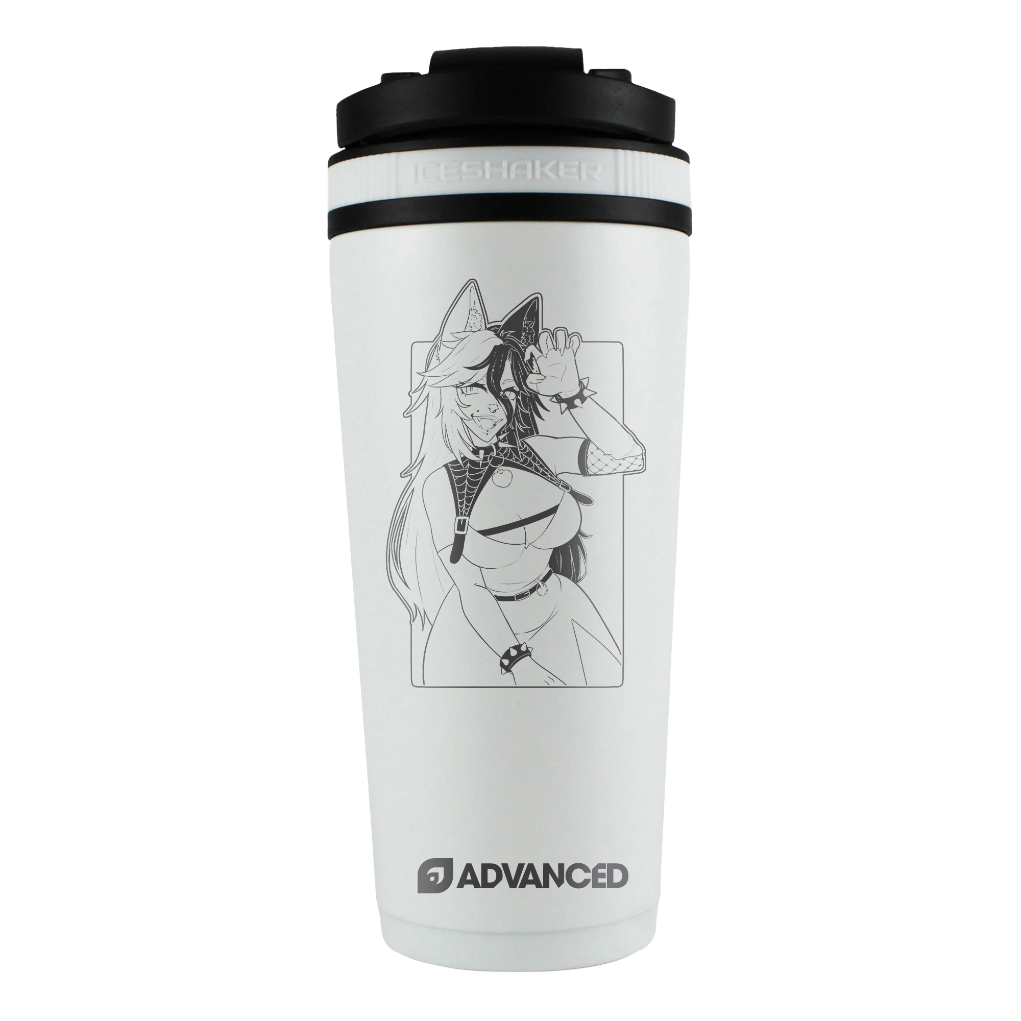 VioletGrimoire Custom 26oz Ice Shaker - White