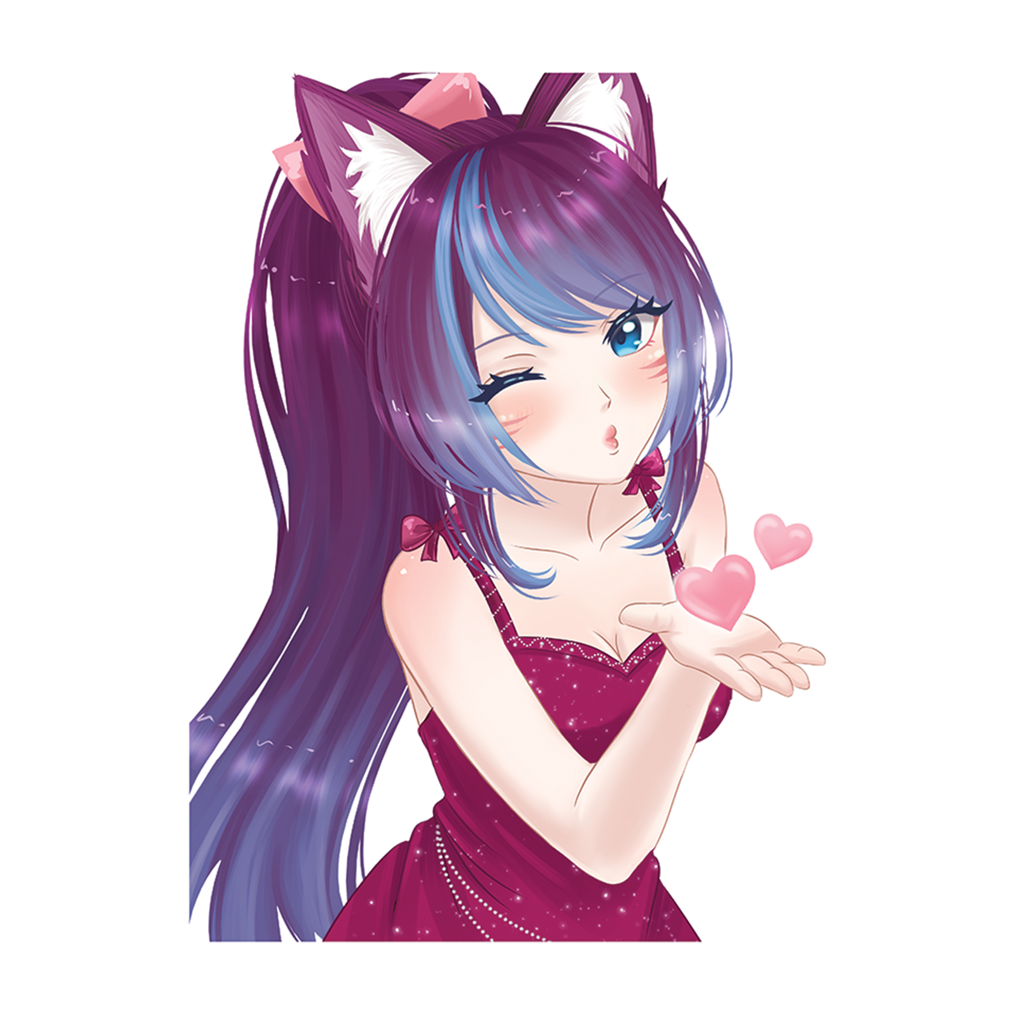 Wave's Valentine's Sticker