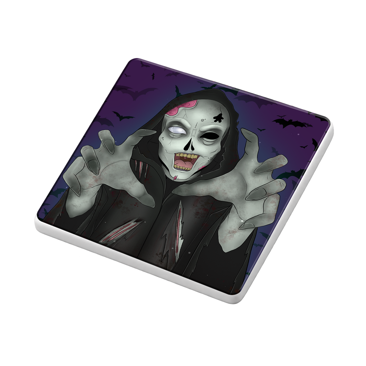 XombieMagic Halloween Ceramic Coaster