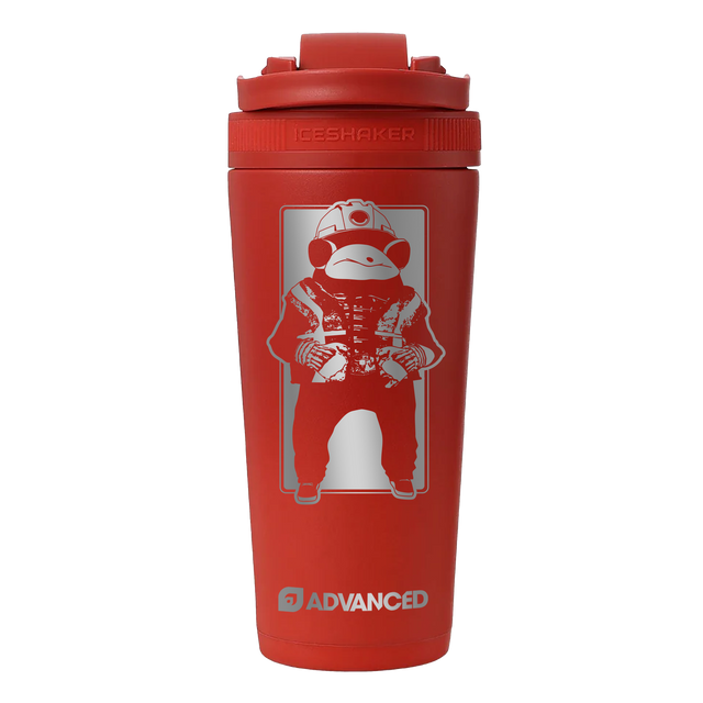 Zilverk Custom 26oz Ice Shaker - Red Color Rush