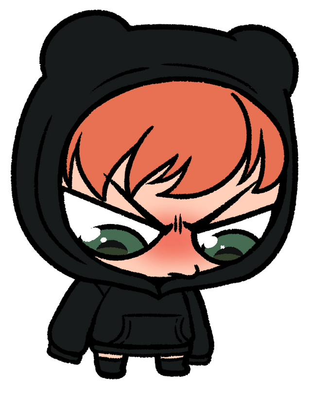 Zuan Pouty Sticker