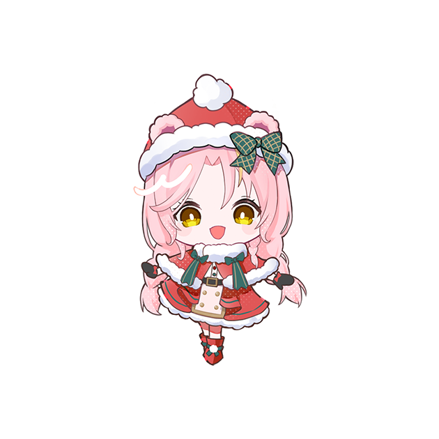 MaddieKuma's Christmas Santa Sticker