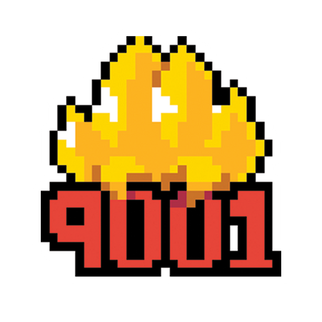 Aki & Fam Over 9000 Sticker