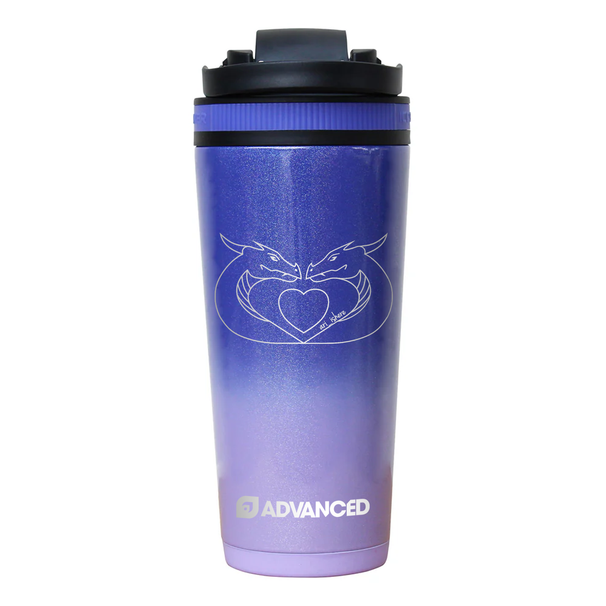 Ariishere Custom 26oz Ice Shaker - Lilac Dreaming