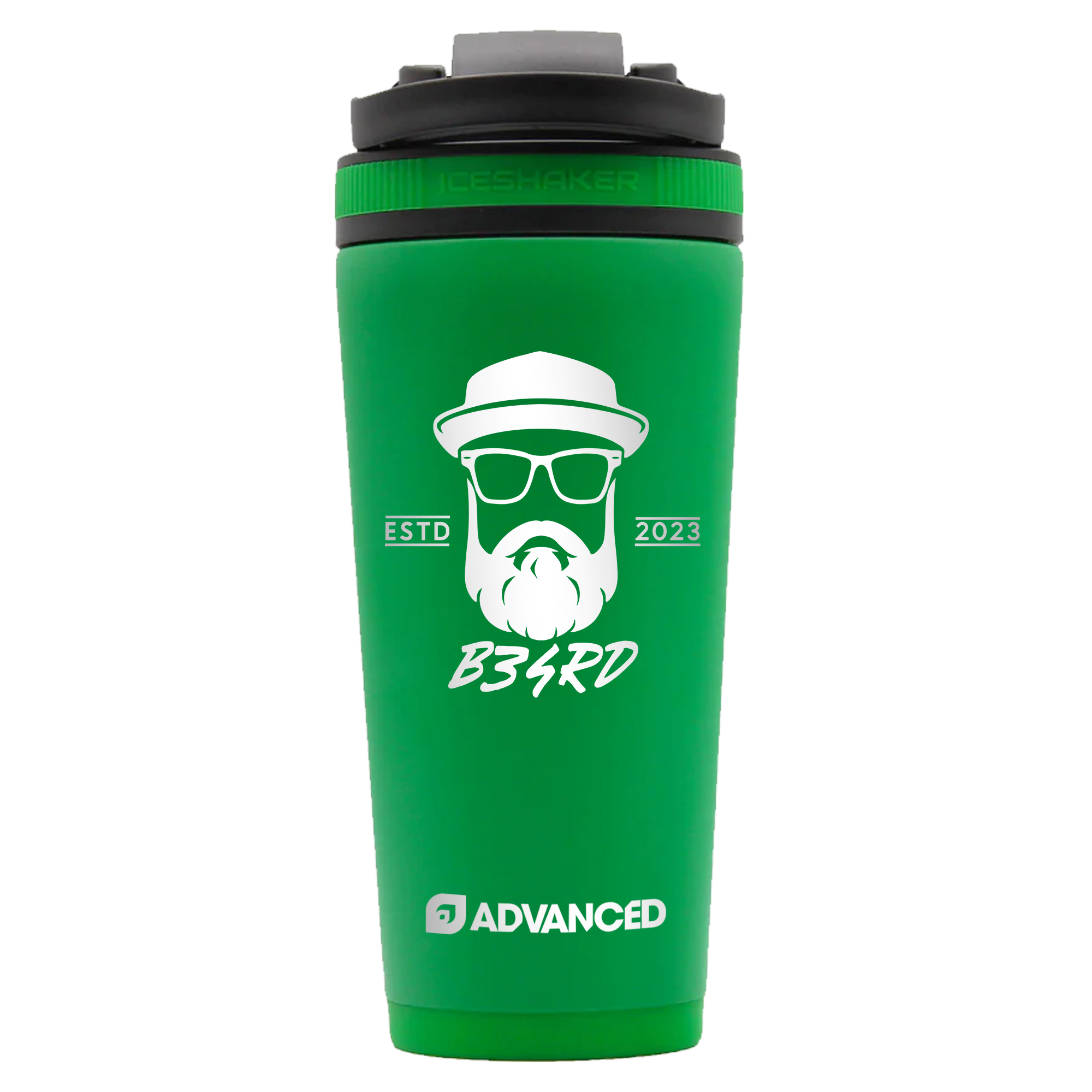 B34RD ADVANCED 26oz Ice Shaker - Dragon Green