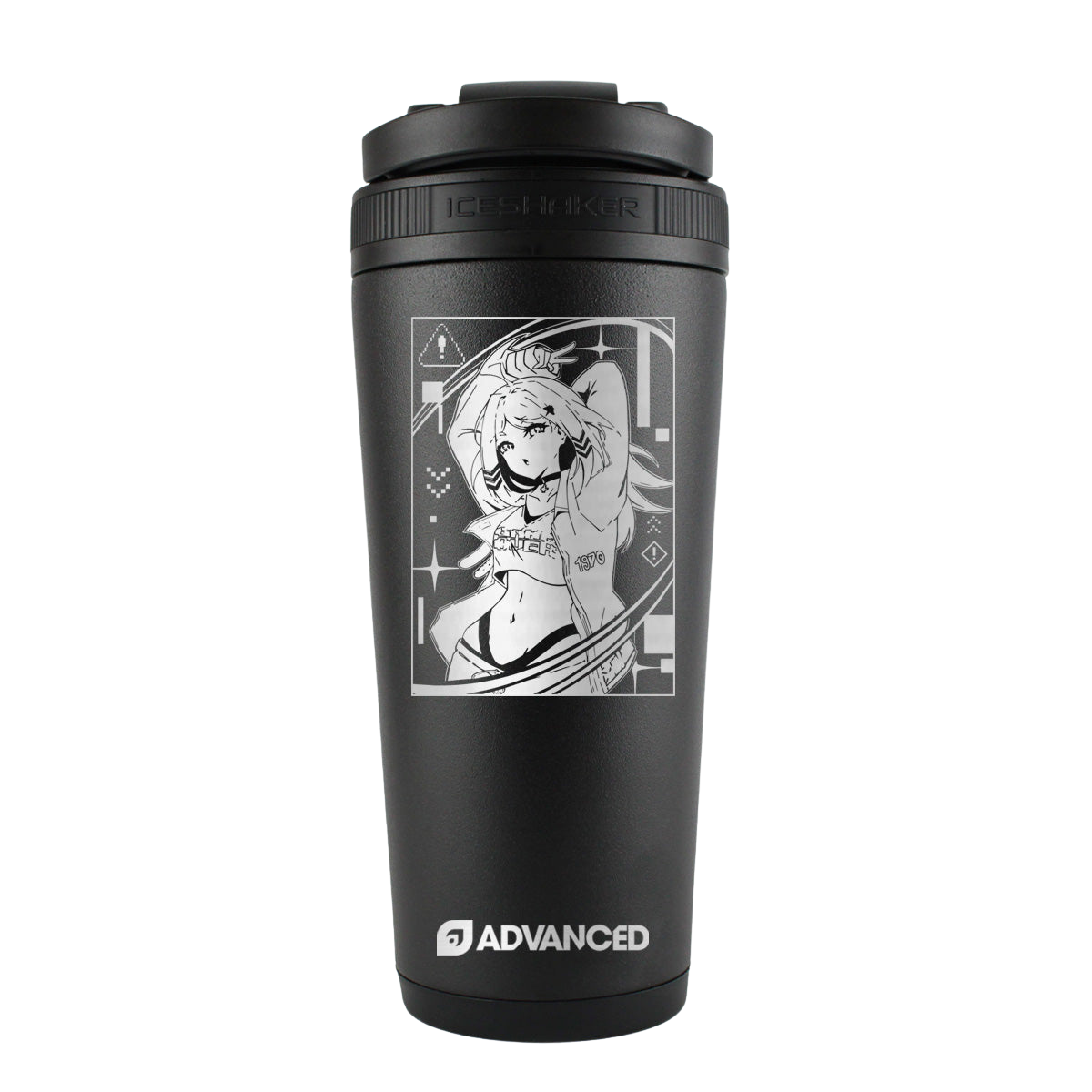 Triggerphish Custom 26oz Ice Shaker - Black