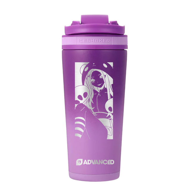 Melmie Custom 26oz Ice Shaker - Purple Color Rush