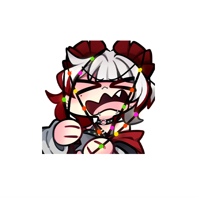 Vexmlk's Christmas Lights Sticker