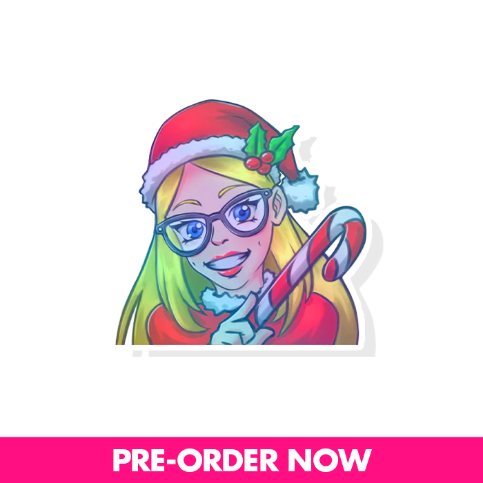 MochaMom's Christmas Santa Sticker