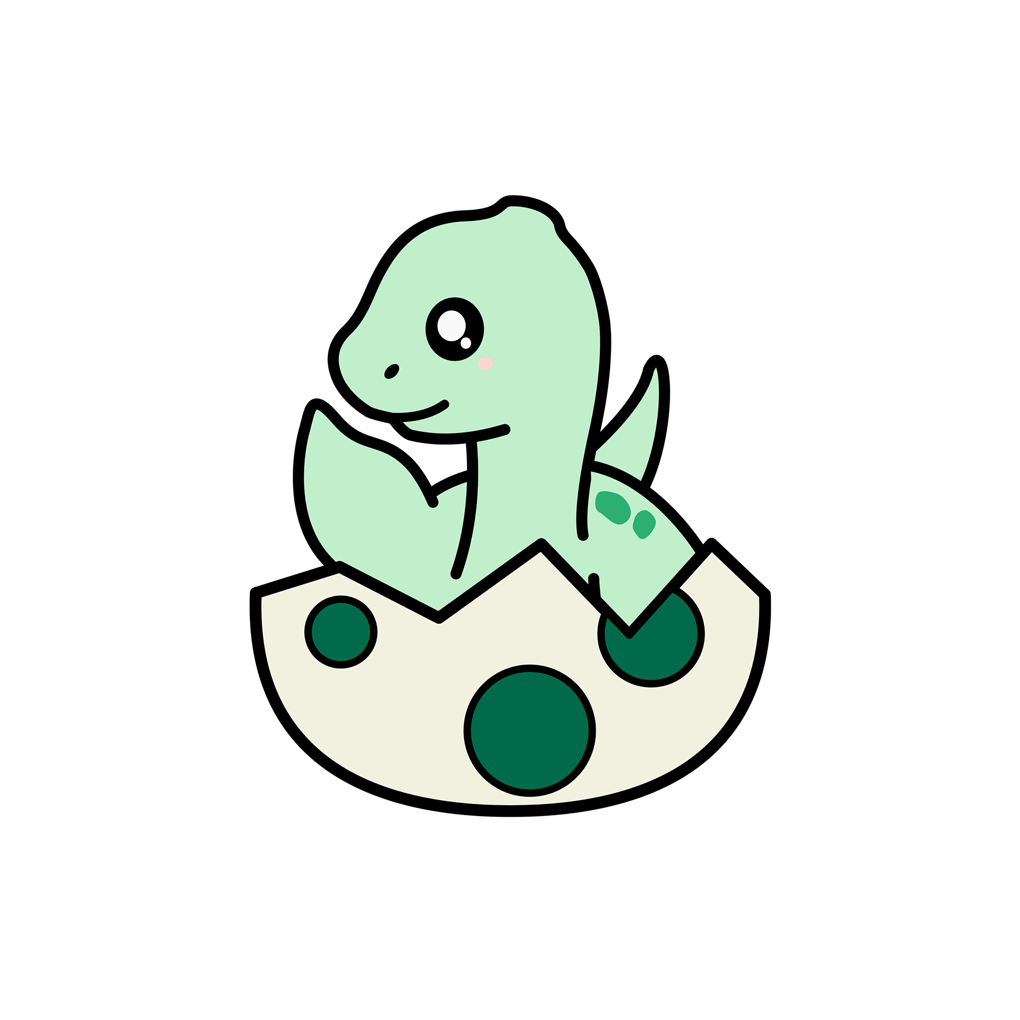 Nessie Sticker Egg