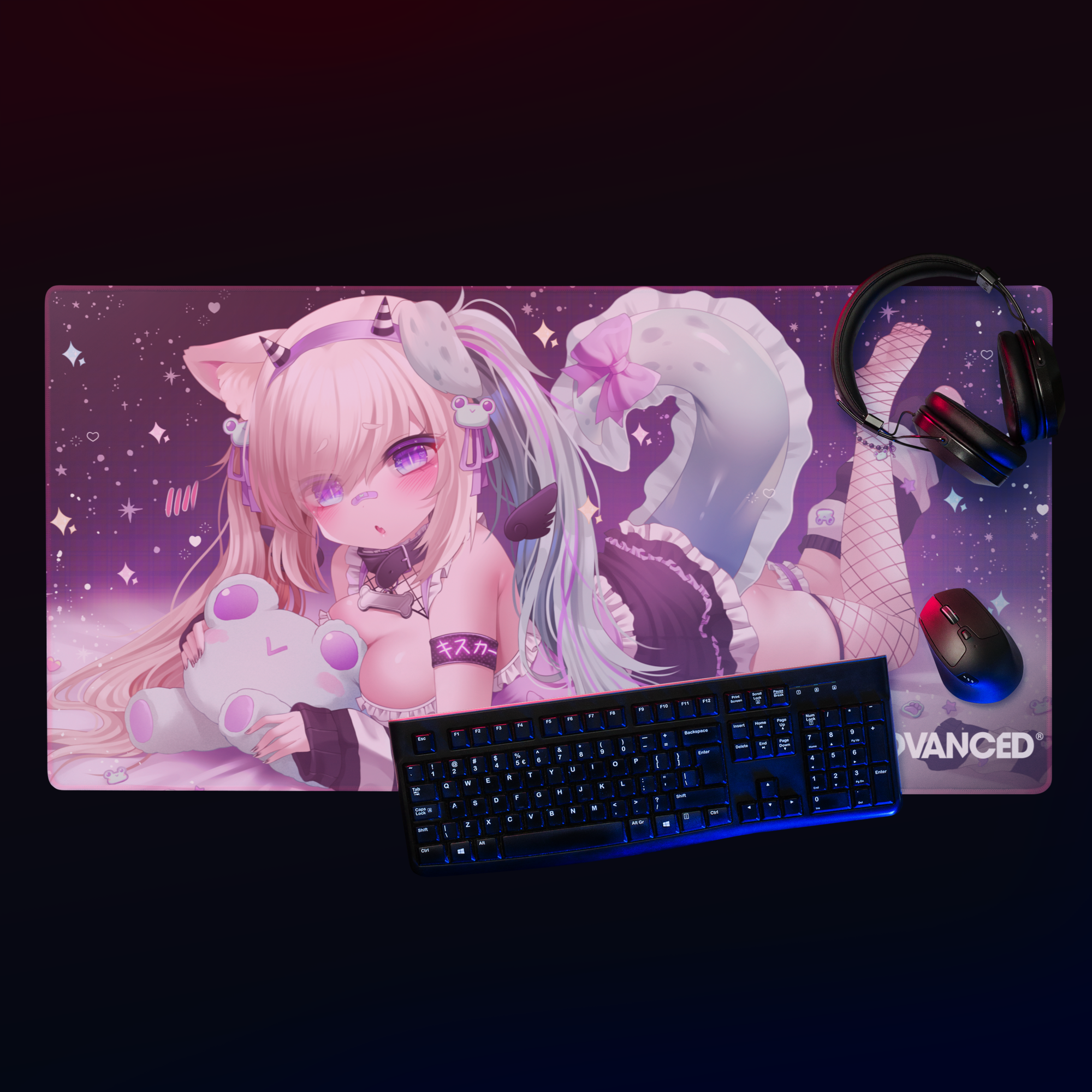 Kiskachan x ADVANCED Desk Mat