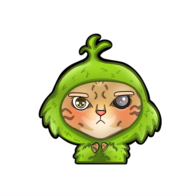 MissRae's Christmas Grumpy Sticker