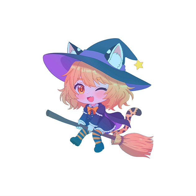 Kirana's Witch Sticker