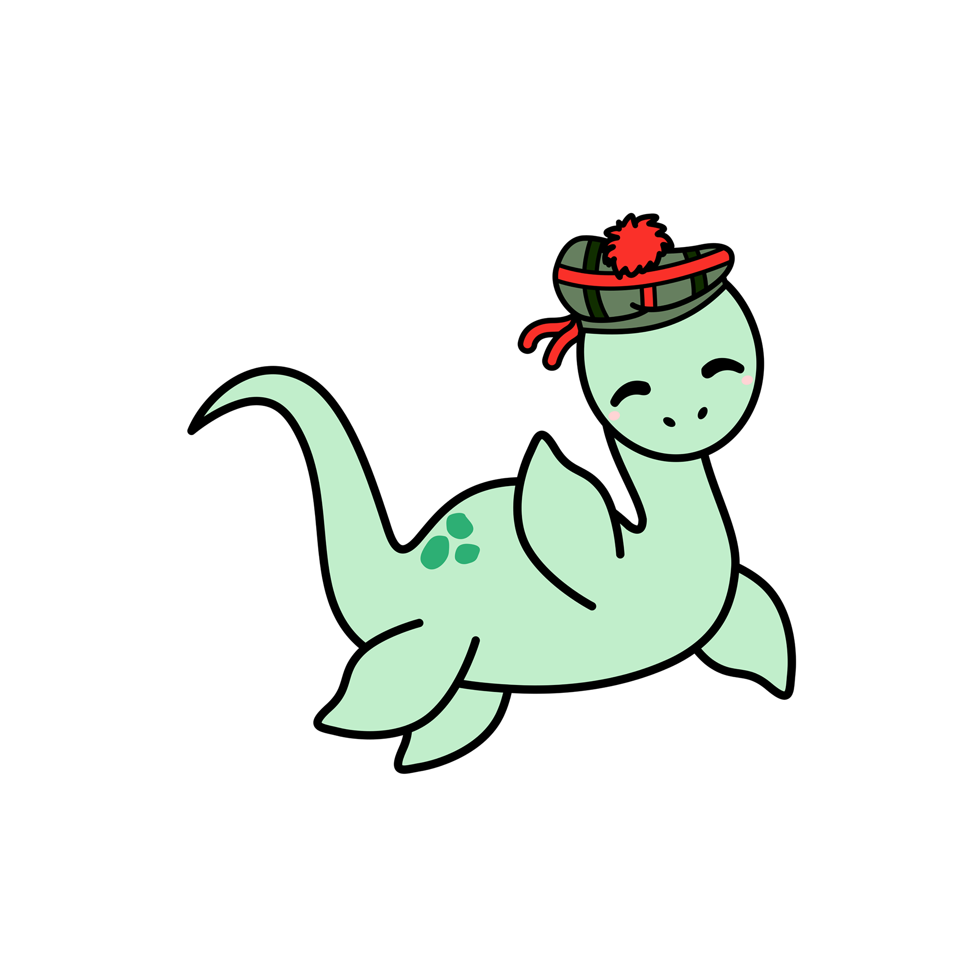 Nessie Sticker Wave