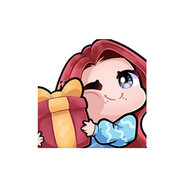 DeadlyDesiree's Present Sticker